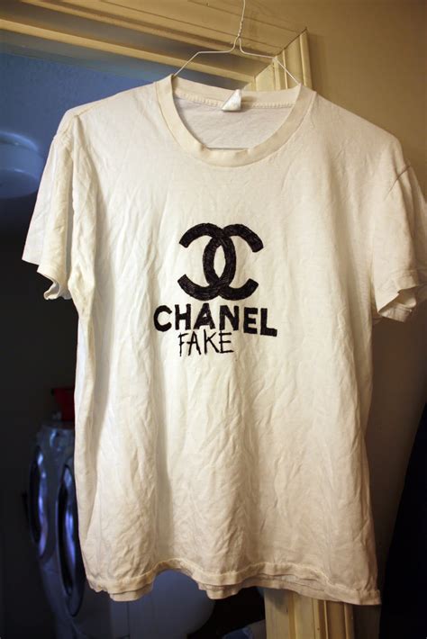 fake chanel t shirt